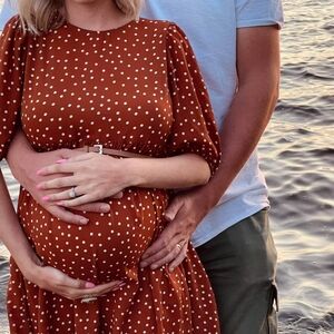 Asos maternity dress